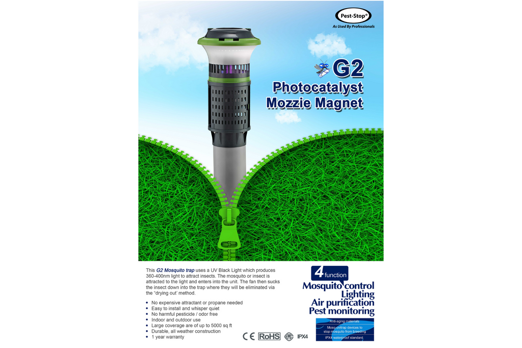 Pest-Stop® G2 Outdoor Photocatalyst Mozzie Magnet
