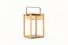 GLOW Outdoor Solar Floor Lamp (Teak)