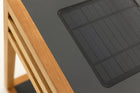 GLOW Outdoor Solar Floor Lamp (Teak)