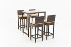 KENDARI 4-Seater Outdoor Bar Set