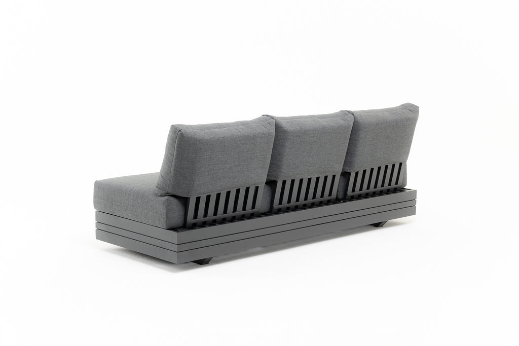 KNOCKRANNY Outdoor Modular Sofa - Multi-Functional 3-Seater / Lounger