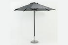 PLAGE Center Pole Parasol - Lava Gray