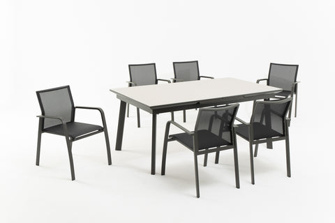 VOLOS-KAVALA 6-Seater Outdoor Dining Set