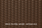 Viro® Polypeel Wicker - Antique Java