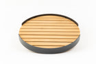 WICKLOW Round Teak Serving Tray